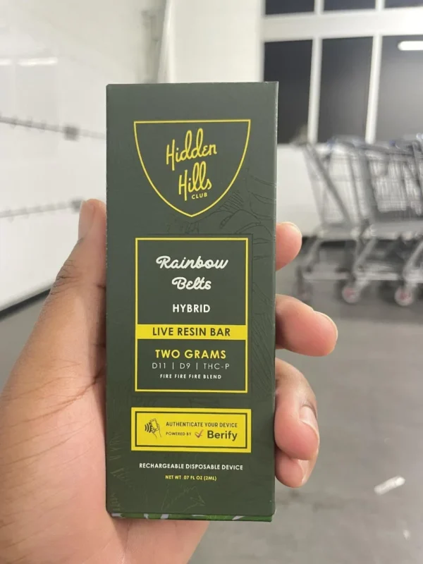 hidden hills disposable vape