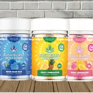Kush Burst Delta 8 THC Gummies